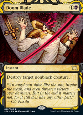 Doom Blade (Foil Etched) [Strixhaven: Mystical Archive] - The Mythic Store | 24h Order Processing