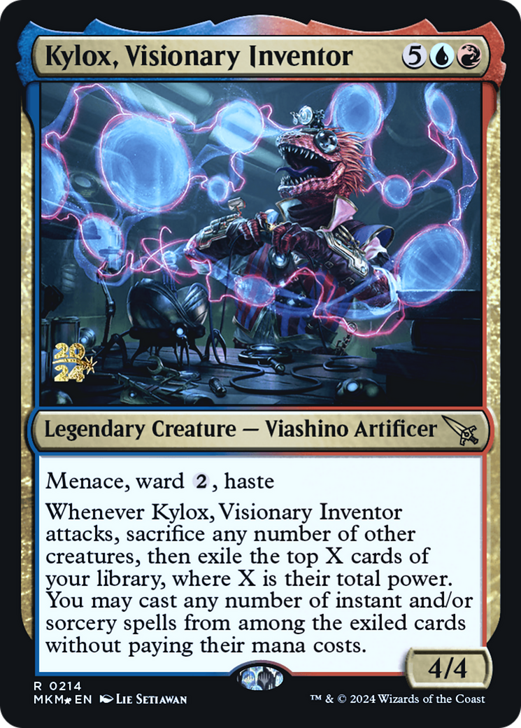 Kylox, Visionary Inventor [Murders at Karlov Manor Prerelease Promos] - The Mythic Store | 24h Order Processing