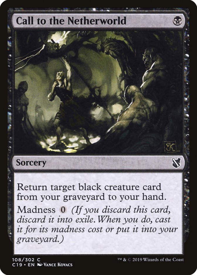 Call to the Netherworld [Commander 2019] - The Mythic Store | 24h Order Processing