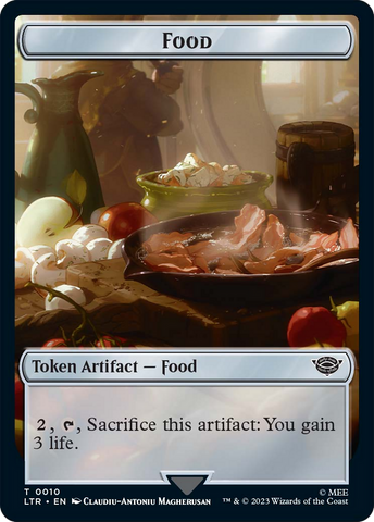 Food (10) // Treasure Double-Sided Token [The Lord of the Rings: Tales of Middle-Earth Tokens] - The Mythic Store | 24h Order Processing