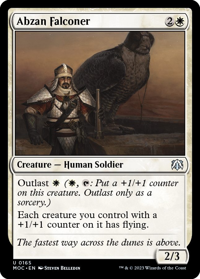 Abzan Falconer [March of the Machine Commander] - The Mythic Store | 24h Order Processing