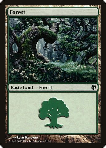 Forest (81) [Duel Decks: Heroes vs. Monsters] - The Mythic Store | 24h Order Processing