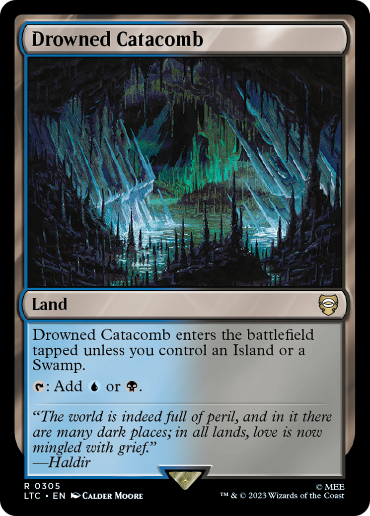 Drowned Catacomb [The Lord of the Rings: Tales of Middle-Earth Commander] - The Mythic Store | 24h Order Processing