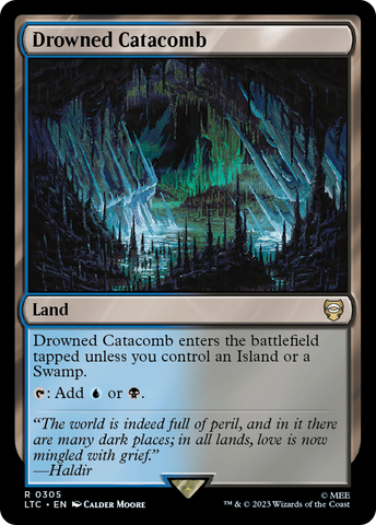 Drowned Catacomb [The Lord of the Rings: Tales of Middle-Earth Commander] - The Mythic Store | 24h Order Processing
