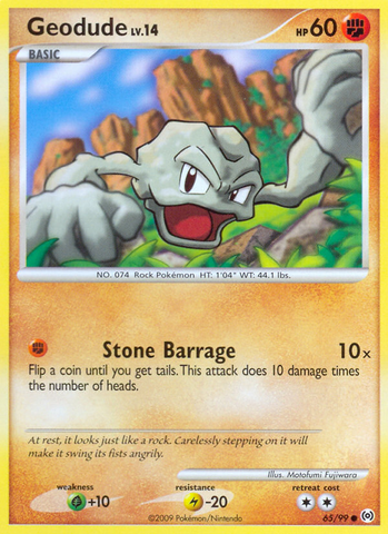 Geodude (65/99) [Platinum: Arceus] - The Mythic Store | 24h Order Processing