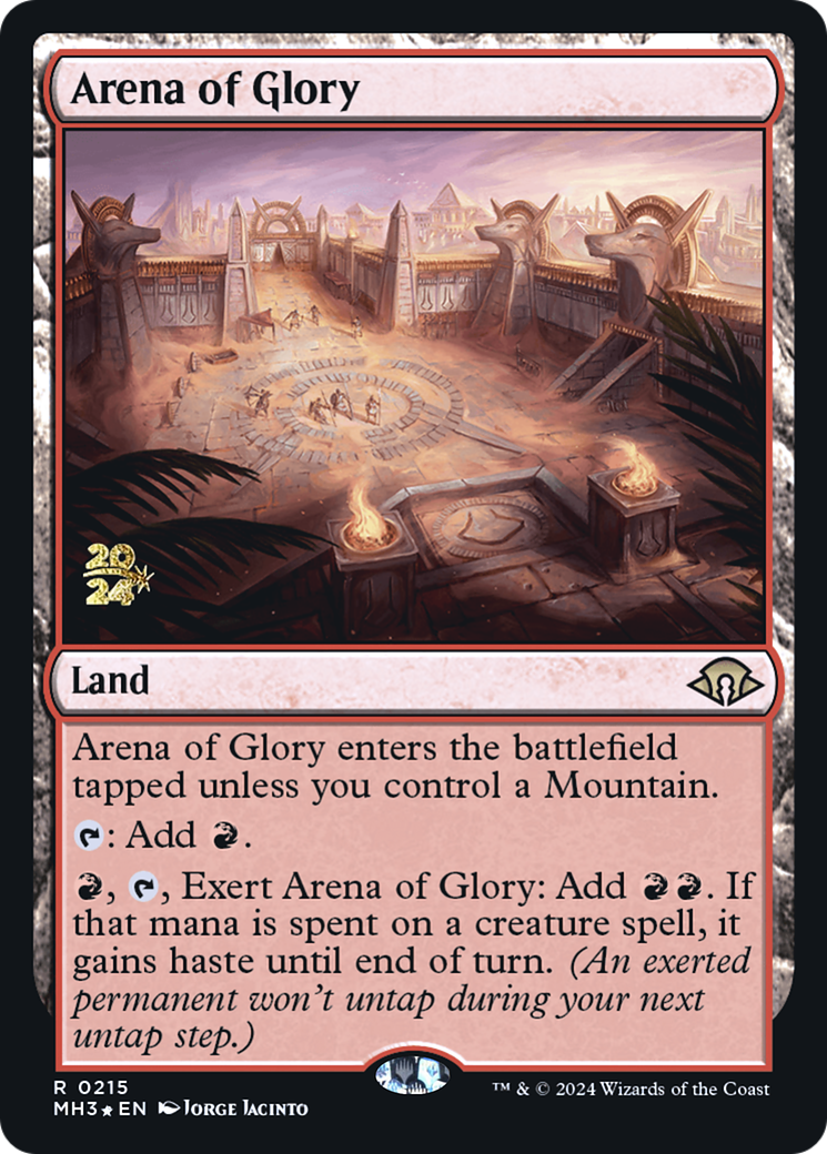 Arena of Glory [Modern Horizons 3 Prerelease Promos] - The Mythic Store | 24h Order Processing
