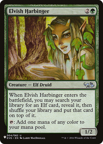 Elvish Harbinger [The List] - The Mythic Store | 24h Order Processing