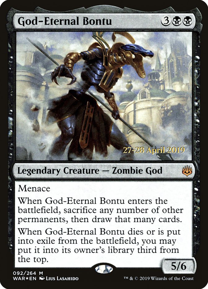God-Eternal Bontu [War of the Spark Prerelease Promos] - The Mythic Store | 24h Order Processing