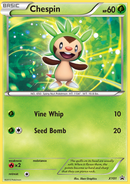 Chespin (XY01) [XY: Black Star Promos] - The Mythic Store | 24h Order Processing