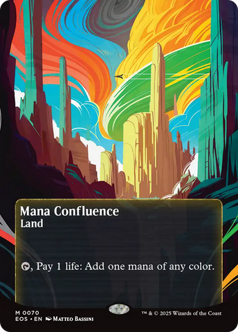 Mana Confluence (0070) (Borderless) [Edge of Eternities: Stellar Sights] - The Mythic Store | 24h Order Processing