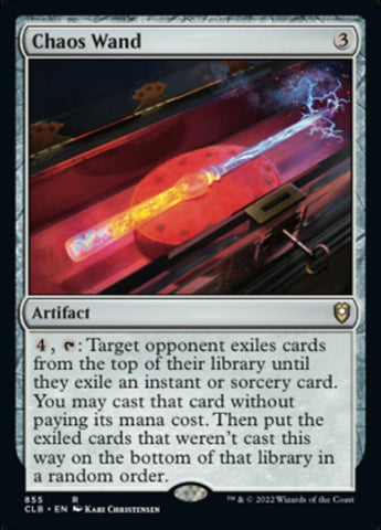 Chaos Wand [Commander Legends: Battle for Baldur's Gate] - The Mythic Store | 24h Order Processing