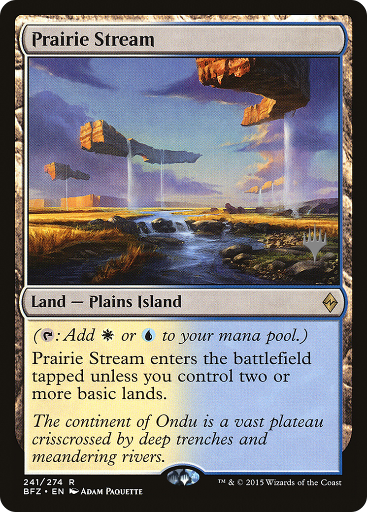 Prairie Stream [Battle for Zendikar Promos] - The Mythic Store | 24h Order Processing