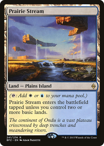 Prairie Stream [Battle for Zendikar Promos] - The Mythic Store | 24h Order Processing