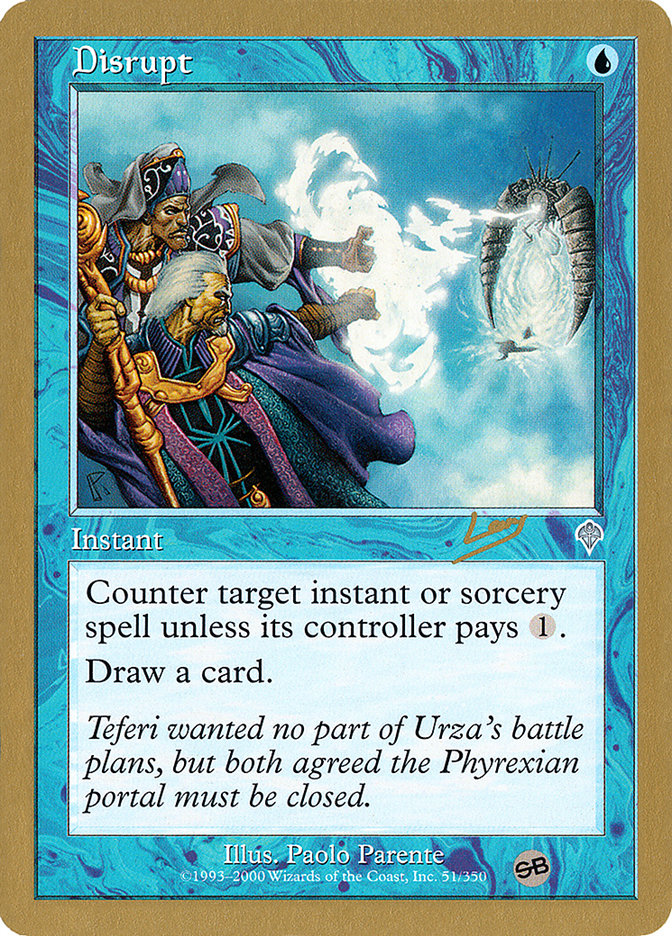Disrupt (Raphael Levy) (SB) [World Championship Decks 2002] - The Mythic Store | 24h Order Processing