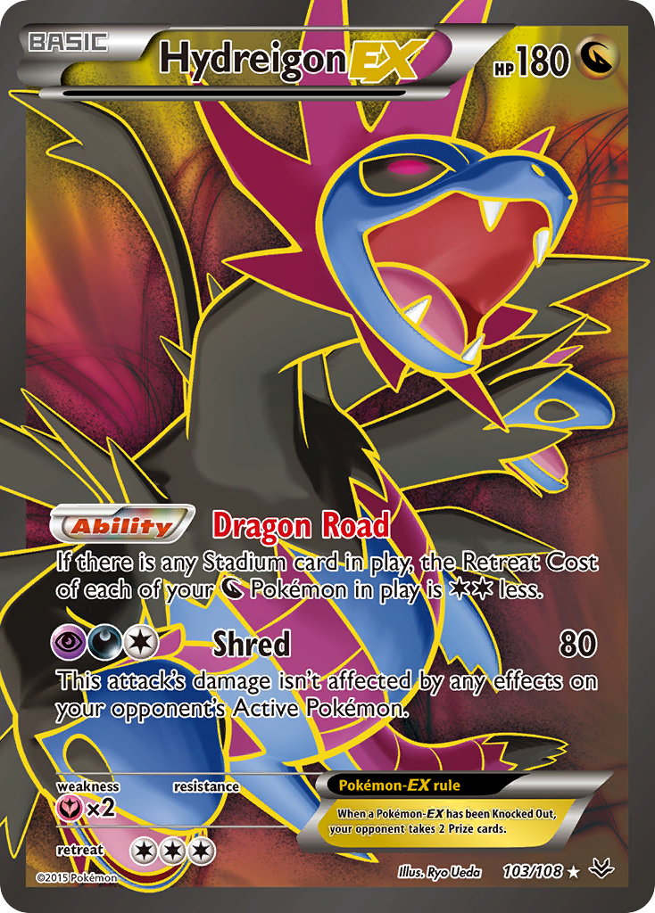 Hydreigon EX (103/108) [XY: Roaring Skies] - The Mythic Store | 24h Order Processing