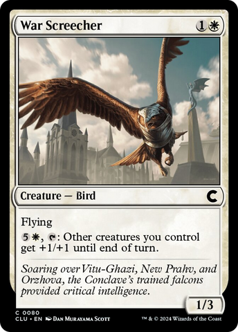 War Screecher [Ravnica: Clue Edition] - The Mythic Store | 24h Order Processing