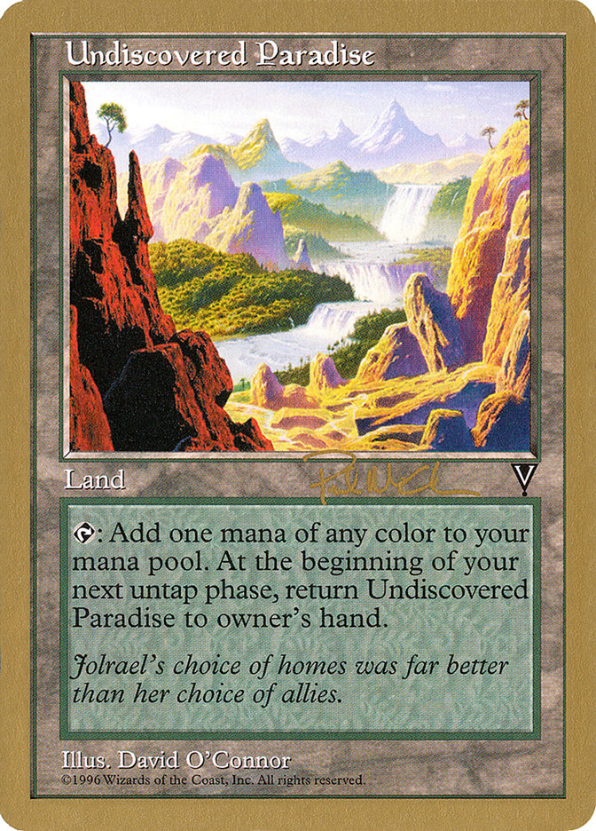 Undiscovered Paradise (Paul McCabe) [World Championship Decks 1997] - The Mythic Store | 24h Order Processing