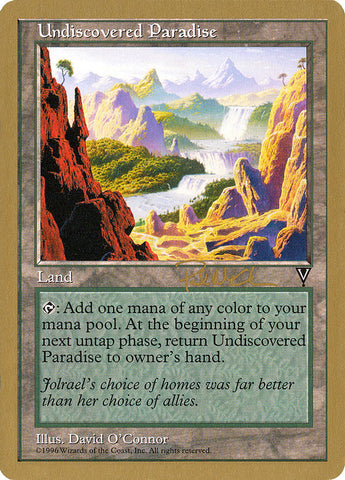 Undiscovered Paradise (Paul McCabe) [World Championship Decks 1997] - The Mythic Store | 24h Order Processing