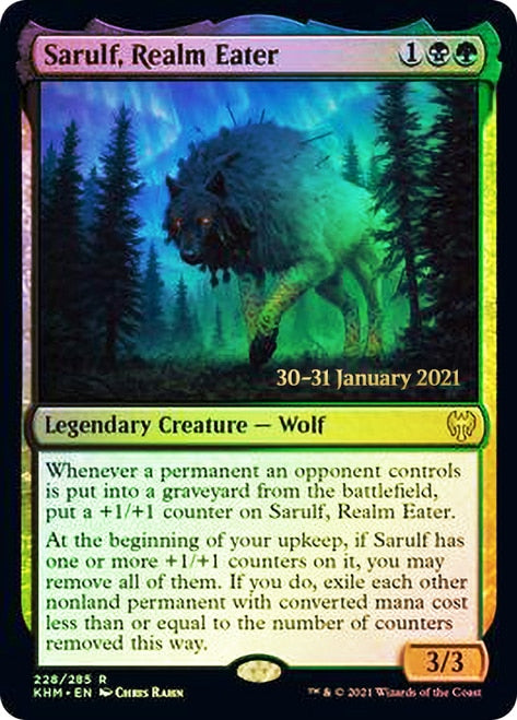Sarulf, Realm Eater [Kaldheim Prerelease Promos] - The Mythic Store | 24h Order Processing