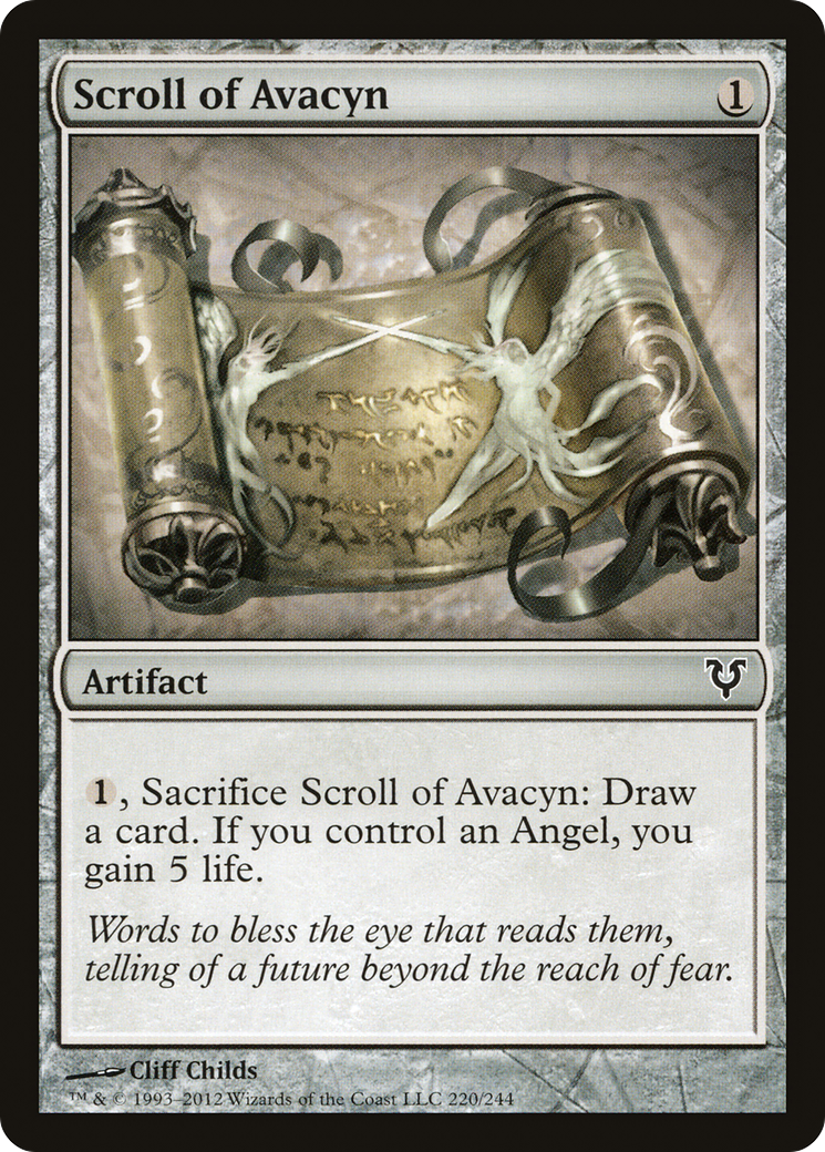 Scroll of Avacyn [Avacyn Restored] - The Mythic Store | 24h Order Processing