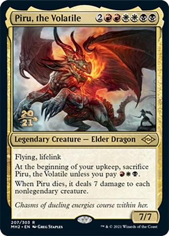 Piru, the Volatile [Modern Horizons 2 Prerelease Promos] - The Mythic Store | 24h Order Processing