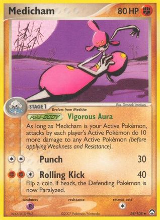 Medicham (34/108) (Stamped) [EX: Power Keepers] - The Mythic Store | 24h Order Processing