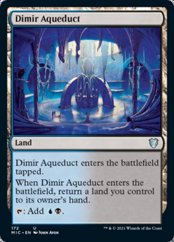 Dimir Aqueduct [Innistrad: Midnight Hunt Commander] - The Mythic Store | 24h Order Processing