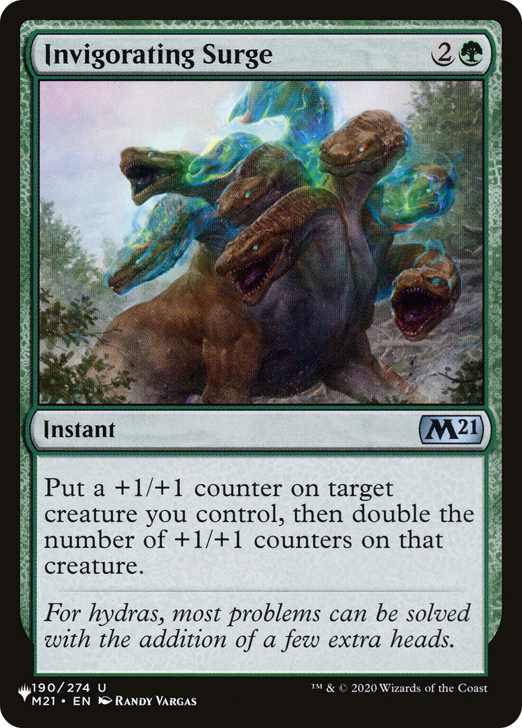 Invigorating Surge [The List] - The Mythic Store | 24h Order Processing