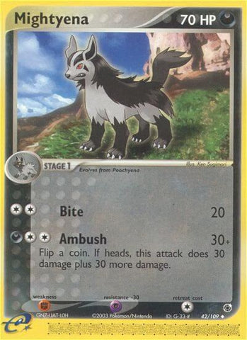 Mightyena (42/109) [EX: Ruby & Sapphire] - The Mythic Store | 24h Order Processing