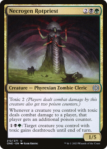 Necrogen Rotpriest [Phyrexia: All Will Be One] - The Mythic Store | 24h Order Processing