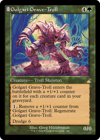 Golgari Grave-Troll (Retro Frame) [Ravnica Remastered] - The Mythic Store | 24h Order Processing