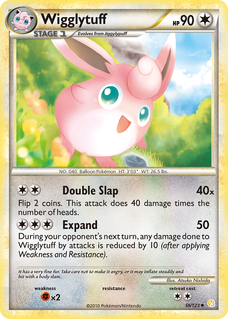 Wigglytuff (56/123) [HeartGold & SoulSilver: Base Set] - The Mythic Store | 24h Order Processing