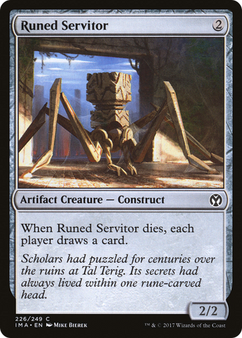 Runed Servitor [Iconic Masters] - The Mythic Store | 24h Order Processing