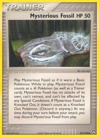 Mysterious Fossil (85/108) [EX: Power Keepers] - The Mythic Store | 24h Order Processing