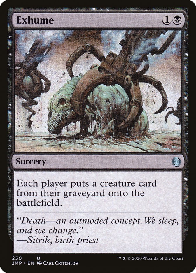 Exhume [Jumpstart] - The Mythic Store | 24h Order Processing