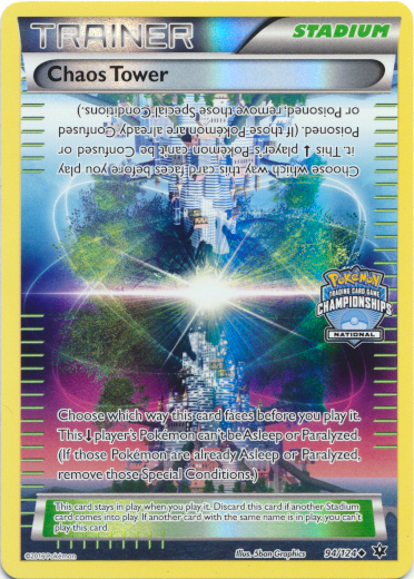 Chaos Tower (94/124) (National Championship Promo) [XY: Fates Collide] - The Mythic Store | 24h Order Processing