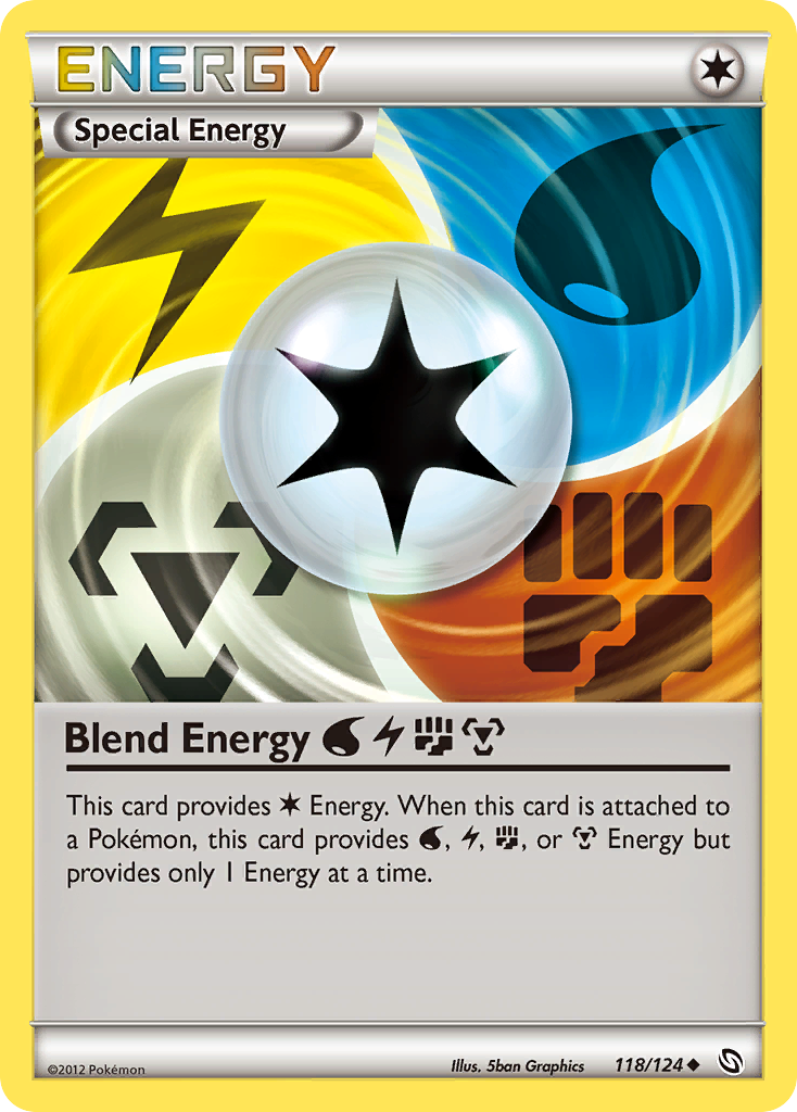 Blend Energy WaterLightningFightingMetal (118/124) [Black & White: Dragons Exalted] - The Mythic Store | 24h Order Processing