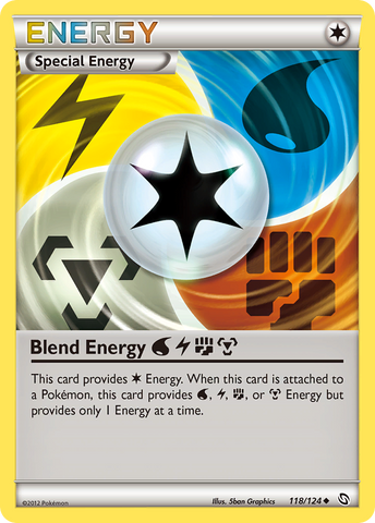 Blend Energy WaterLightningFightingMetal (118/124) [Black & White: Dragons Exalted] - The Mythic Store | 24h Order Processing