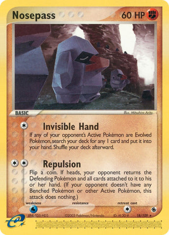 Nosepass (18/109) [EX: Ruby & Sapphire] - The Mythic Store | 24h Order Processing