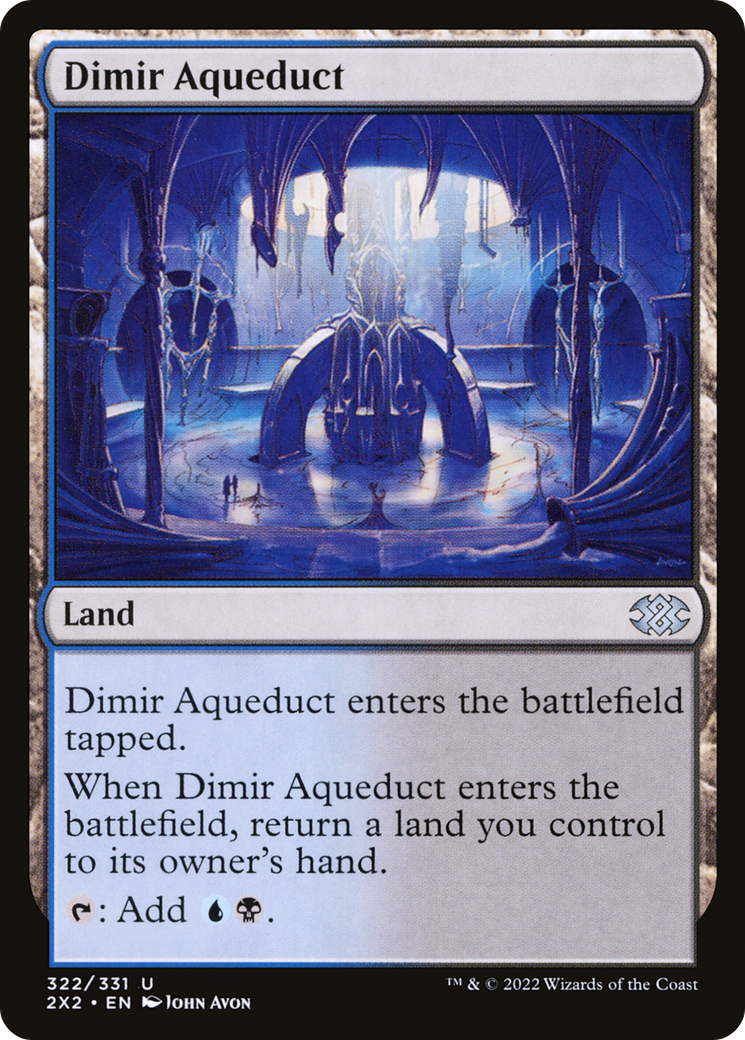 Dimir Aqueduct [Double Masters 2022] - The Mythic Store | 24h Order Processing