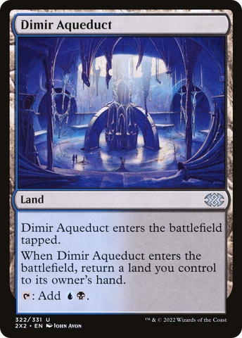 Dimir Aqueduct [Double Masters 2022] - The Mythic Store | 24h Order Processing