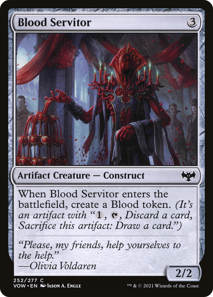 Blood Servitor [Innistrad: Crimson Vow] - The Mythic Store | 24h Order Processing