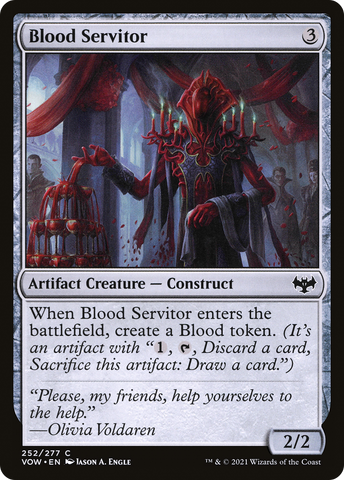 Blood Servitor [Innistrad: Crimson Vow] - The Mythic Store | 24h Order Processing