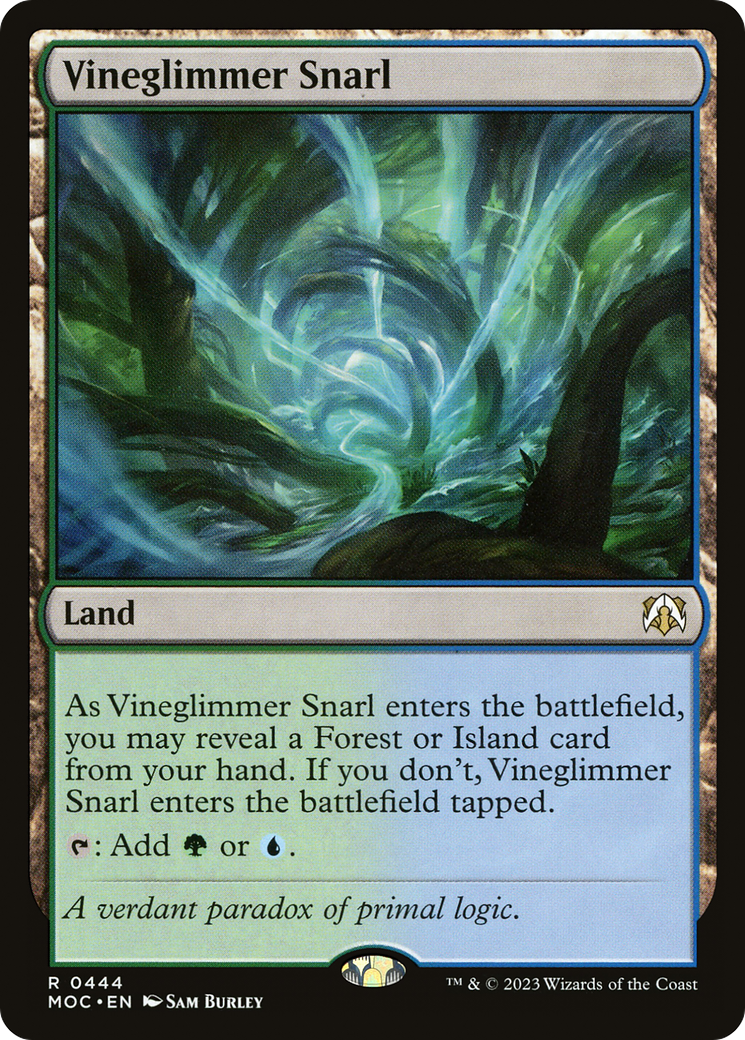 Vineglimmer Snarl [March of the Machine Commander] - The Mythic Store | 24h Order Processing