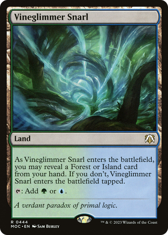 Vineglimmer Snarl [March of the Machine Commander] - The Mythic Store | 24h Order Processing