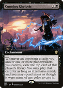 Cunning Rhetoric (Extended Art) [Commander 2021] - The Mythic Store | 24h Order Processing