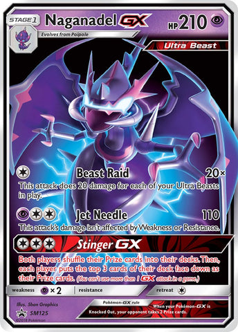 Naganadel GX (SM125) [Sun & Moon: Black Star Promos] - The Mythic Store | 24h Order Processing