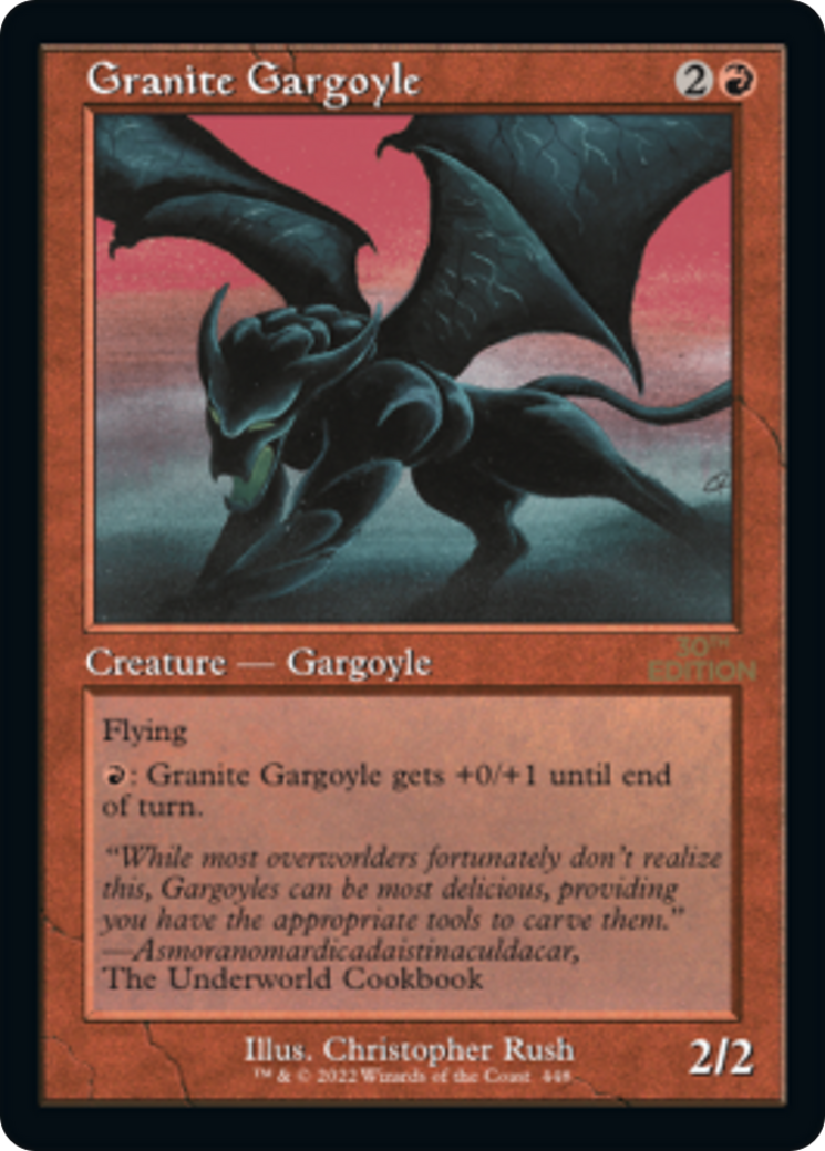Granite Gargoyle (Retro) [30th Anniversary Edition] - The Mythic Store | 24h Order Processing