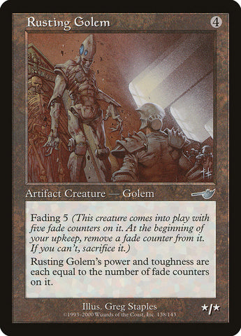 Rusting Golem [Nemesis] - The Mythic Store | 24h Order Processing