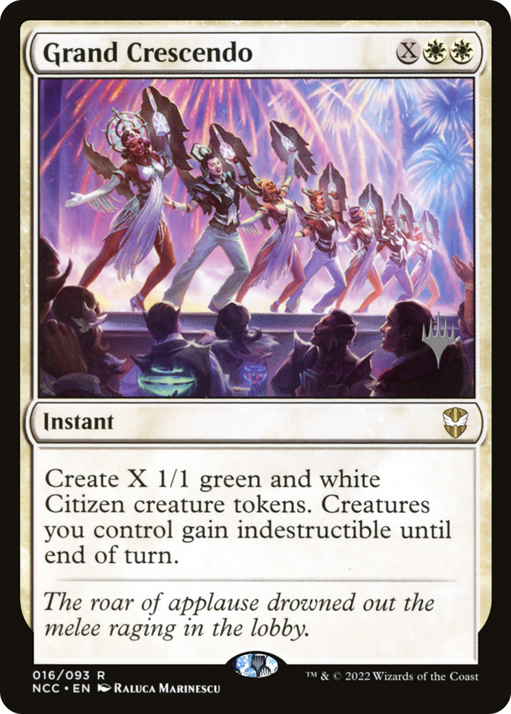 Grand Crescendo (Promo Pack) [Streets of New Capenna Commander Promos] - The Mythic Store | 24h Order Processing
